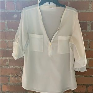 Light cream blouse